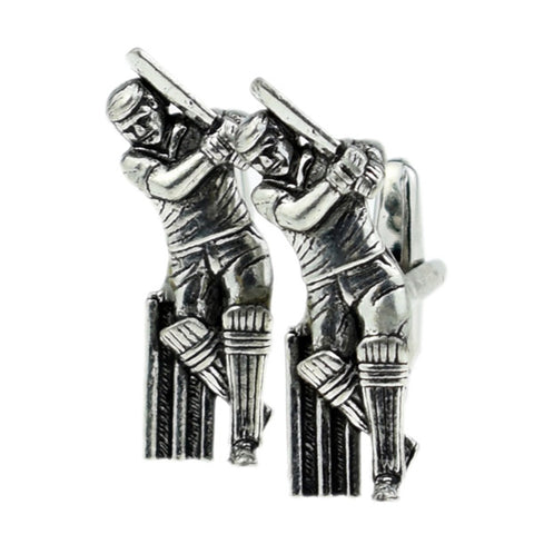 Cricket Batsman Cufflinks