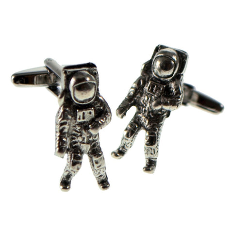 Pewter Astronaut Cufflinks