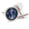 Personalised Ship Anchor Cufflinks