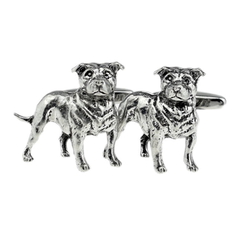 Staffordshire Bull Terrier Dog Cufflinks