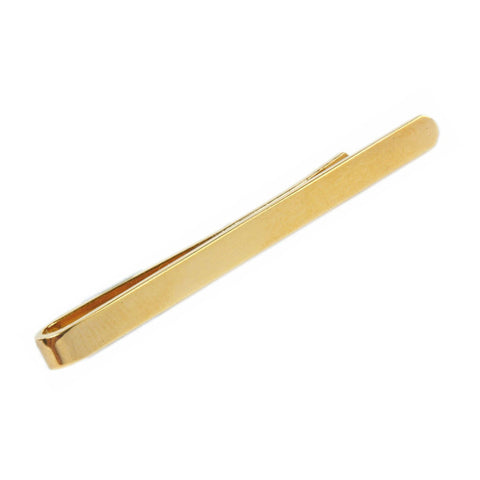 Gold Plated Plain Tie Bar