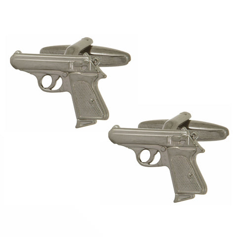 Walther PPK Handgun Cufflinks