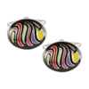 Retro Enamel Cufflinks