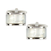 Mother of Pearl Domed Cufflinks
