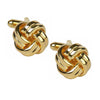 Gold Plated Knot Cufflinks