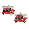 Union Jack Mini Car Cufflinks