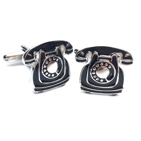 Retro Telephone Cufflinks