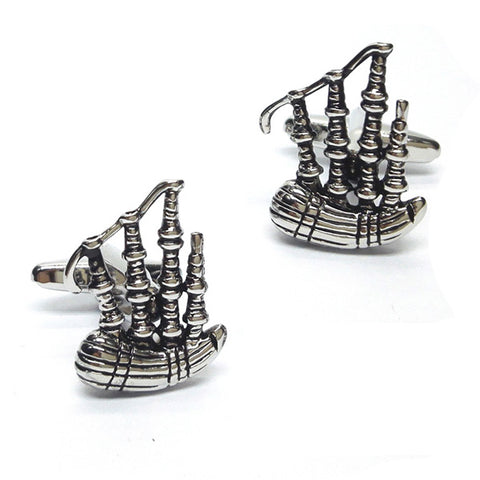 Scottish Bagpipe Cufflinks