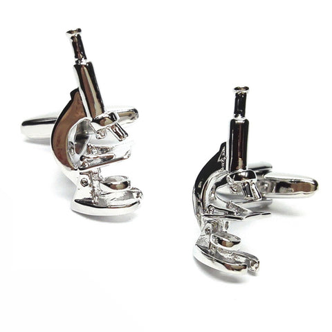 Scientific Microscope Cufflinks