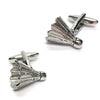 Badminton Shuttlecock Cufflinks