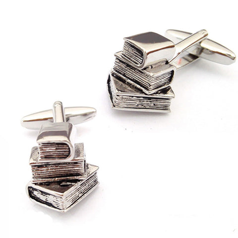 Pile of Books Cufflinks