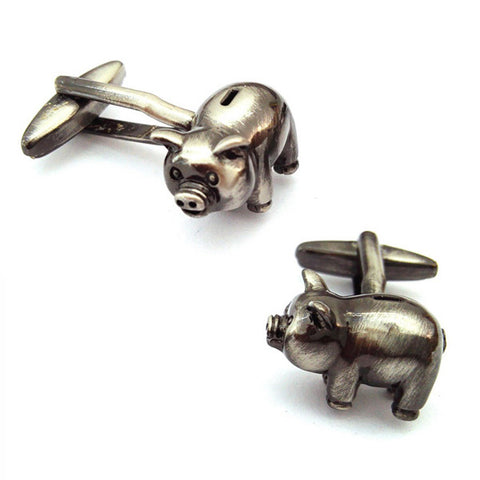 Piggy Bank Style Cufflinks