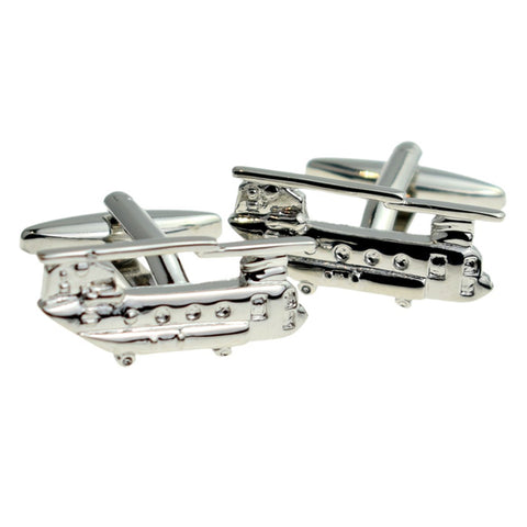 Chinook Helicopter Cufflinks