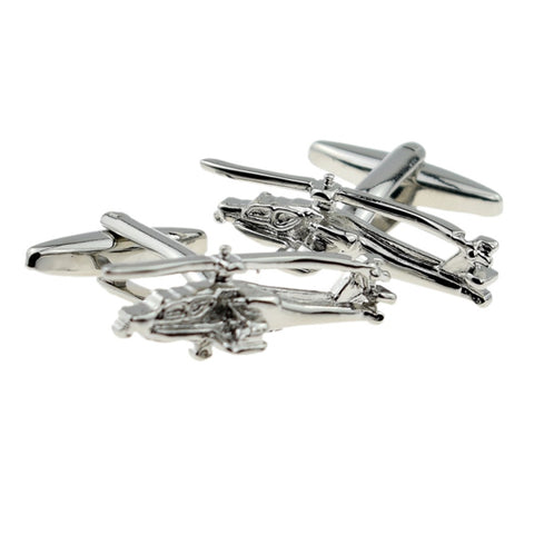 Apache Helicopter Cufflinks