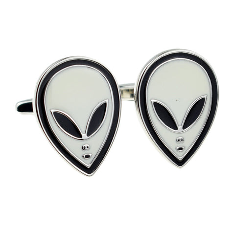 Space Alien Cufflinks