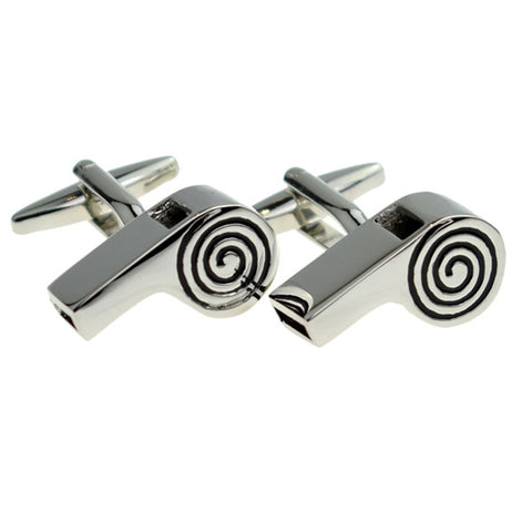 Working Whistle Cufflinks