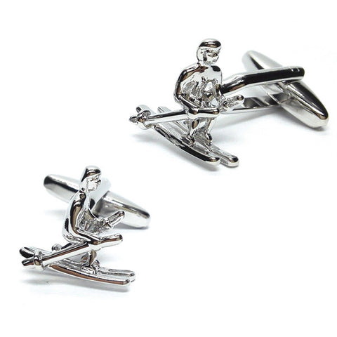 Skier Cufflinks