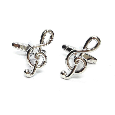 Treble Clef Cufflinks