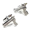 Crystal Gun Cufflinks