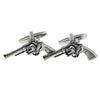 Pewter Pistol Cufflinks