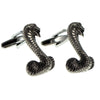 Pewter Snake Cufflinks