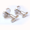 Baby Footprint Cufflinks with Personalised Name, Date and Photo