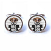 Bad Dog in Police Mugshot Cufflinks