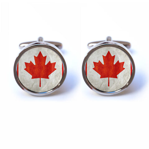 Canadian Flag Cufflinks
