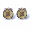 Vintage Style Compass Cufflinks