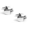 Silver Computer Mouse Cufflinks