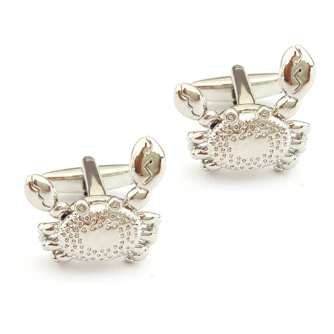 Crab With Moving Claws Cufflinks