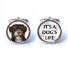 It's a Dog's Life - Custom Photo Cufflinks
