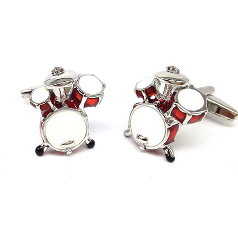 Drum Kit Cufflinks