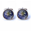 Earth Cufflinks - Planet Earth Cufflinks
