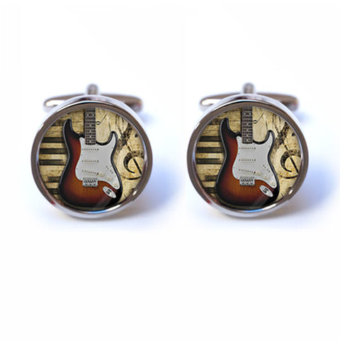 Electric Guitar Cufflinks