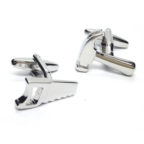 Hammer and Saw Cufflinks