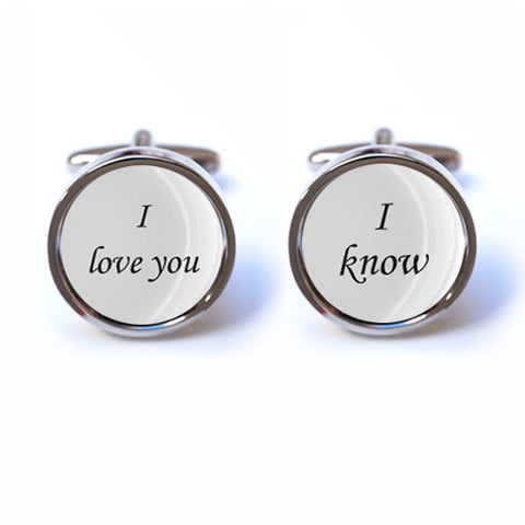 I love you, I know Cufflinks