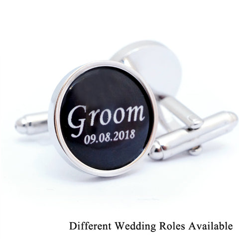 Personalised Wedding Party Cufflinks