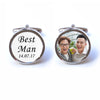 Personalised Best Man Photo Cufflinks