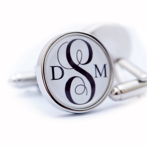 Personalised Monogram Initial Cufflinks