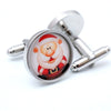 Novelty Santa Claus Cufflinks