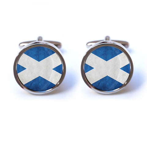 Scottish Flag Cufflinks