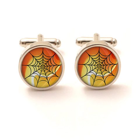 Spider Web Cufflinks