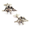 Stegosaurus Dinosaur Cufflinks