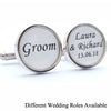 Custom Wedding Cufflinks for all the Wedding Party
