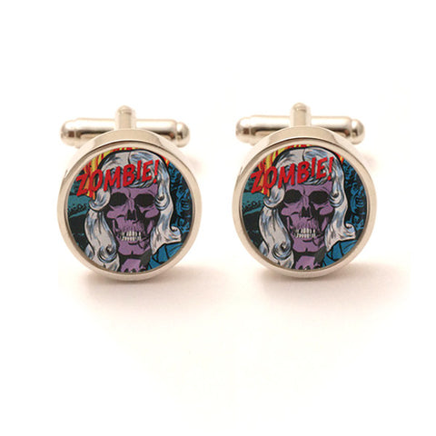 Zombie Comic Cufflinks